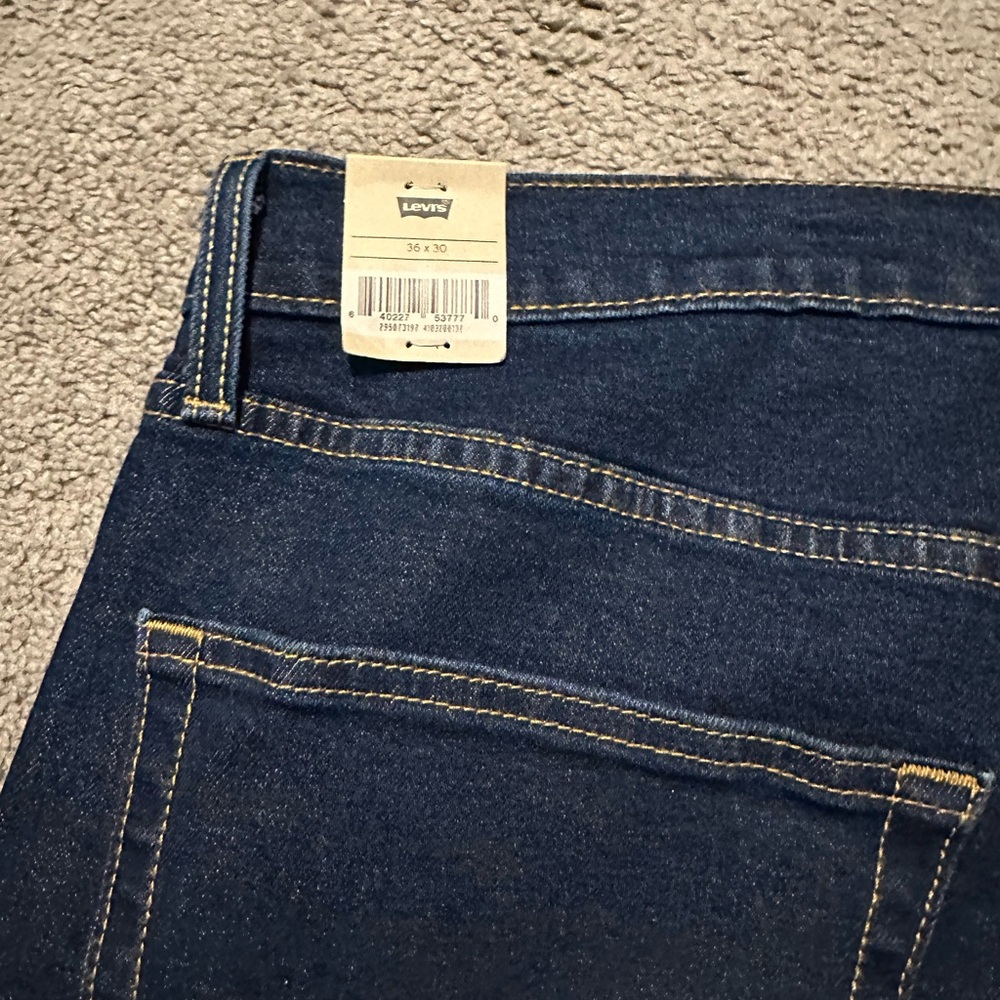 Levis Mens 502 Regular Taper Jeans‎ 36 X 30 NWT - Picture 2 of 7